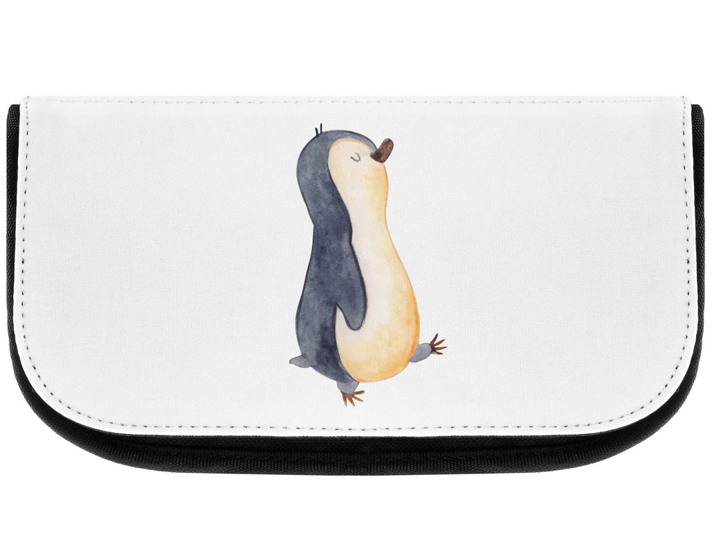 Kosmetiktasche Pinguin marschierend Kosmetikbeutel, Kulturtasche, Kulturbeutel, Schminktasche, Make-Up Tasche, Kosmetiktasche, Beauty Bag, Kosmetiktasche Damen, Make Up Tasche, Kosmetik Tasche, Kosmetiktasche Klein, Kleine Kosmetiktasche, Schminktasche Klein, Kosmetiktasche Mit Fächern, Schminktäschen, Schminke Tasche, Kosmetiktaschen Damen, Beauty Case, Schmink Täschchen, Pinguin, Pinguine, Frühaufsteher, Langschläfer, Bruder, Schwester, Familie