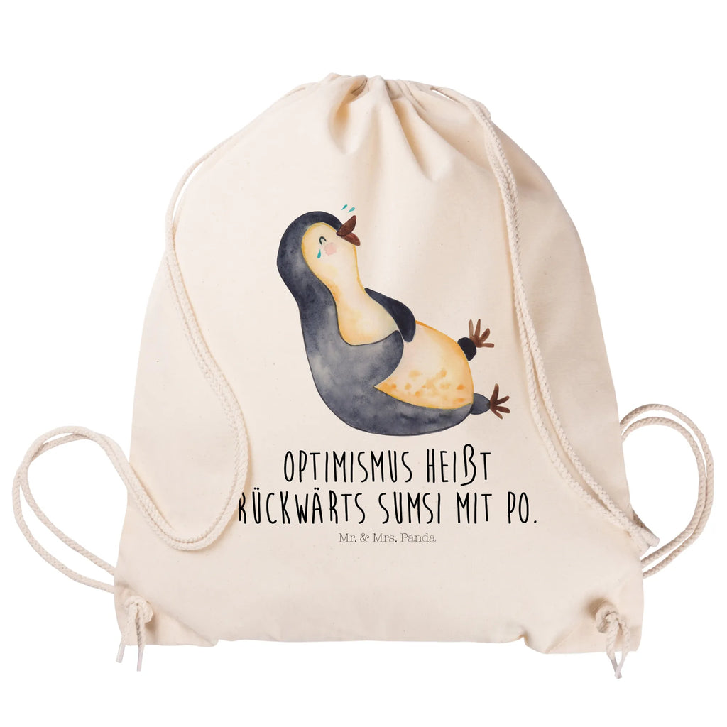 Sportbeutel Pinguin Lachen Sportbeutel, Turnbeutel, Beutel, Sporttasche, Tasche, Stoffbeutel, Sportbeutel Kinder, Gymsack, Beutel Rucksack, Kleine Sporttasche, Sportzubehör, Turnbeutel Baumwolle, Pinguin, Pinguine, lustiger Spruch, Optimismus, Fröhlich, Lachen, Humor, Fröhlichkeit