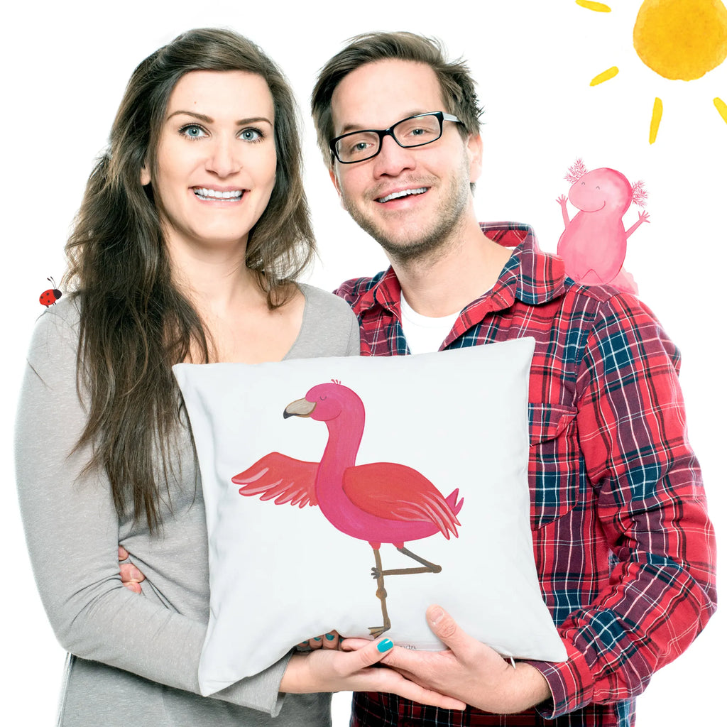 40x40 Kissen Flamingo Yoga Kissenhülle, Kopfkissen, Sofakissen, Dekokissen, Motivkissen, sofakissen, sitzkissen, Kissen, Kissenbezüge, Kissenbezug 40x40, Kissen 40x40, Kissenhülle 40x40, Zierkissen, Couchkissen, Dekokissen Sofa, Sofakissen 40x40, Dekokissen 40x40, Kopfkissen 40x40, Kissen 40x40 Waschbar, Flamingo, Vogel, Yoga, Namaste, Achtsamkeit, Yoga-Übung, Entspannung, Ärger, Aufregen, Tiefenentspannung