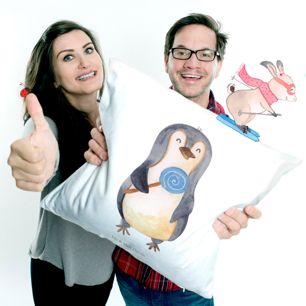 40x40 Kissen Pinguin Lolli Kissenhülle, Kopfkissen, Sofakissen, Dekokissen, Motivkissen, sofakissen, sitzkissen, Kissen, Kissenbezüge, Kissenbezug 40x40, Kissen 40x40, Kissenhülle 40x40, Zierkissen, Couchkissen, Dekokissen Sofa, Sofakissen 40x40, Dekokissen 40x40, Kopfkissen 40x40, Kissen 40x40 Waschbar, Pinguin, Pinguine, Lolli, Süßigkeiten, Blödsinn, Spruch, Rebell, Gauner, Ganove, Rabauke