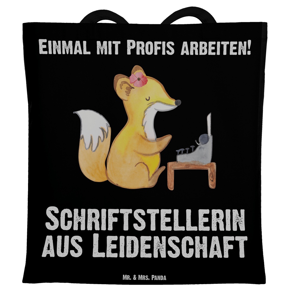 Tragetasche Schriftstellerin aus Leidenschaft Beuteltasche, Beutel, Einkaufstasche, Jutebeutel, Stoffbeutel, Tasche, Shopper, Umhängetasche, Strandtasche, Schultertasche, Stofftasche, Tragetasche, Badetasche, Jutetasche, Einkaufstüte, Laptoptasche, Beruf, Ausbildung, Jubiläum, Abschied, Rente, Kollege, Kollegin, Geschenk, Schenken, Arbeitskollege, Mitarbeiter, Firma, Danke, Dankeschön, Autorin, Buchveröffentlichung, Schriftstellerin, Verlag, Geschichtenschreiber, Hobbyautor