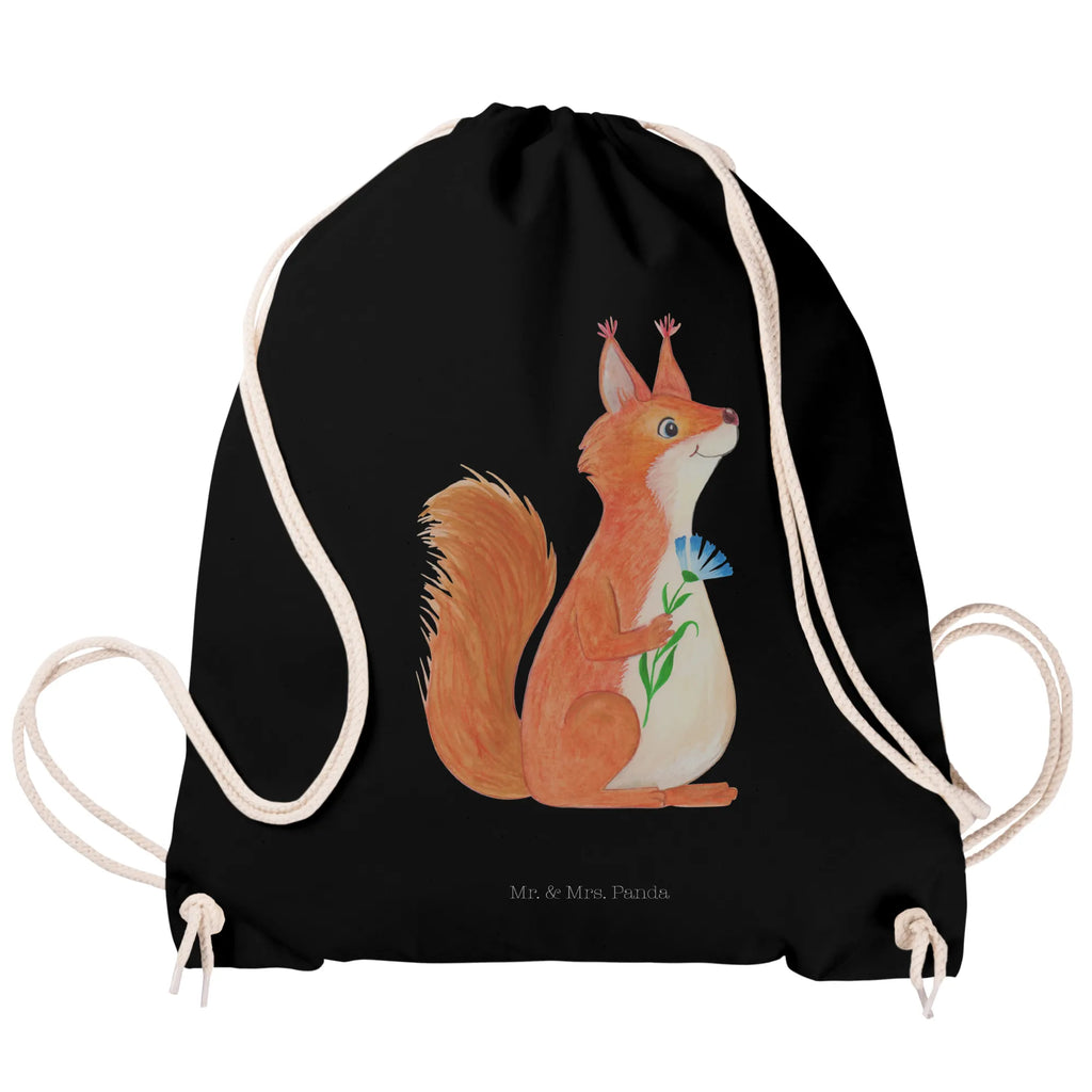 Sportbeutel Eichhörnchen Blume Sportbeutel, Turnbeutel, Beutel, Sporttasche, Tasche, Stoffbeutel, Sportbeutel Kinder, Gymsack, Beutel Rucksack, Kleine Sporttasche, Sportzubehör, Turnbeutel Baumwolle, Tiermotive, Gute Laune, lustige Sprüche, Tiere, Eichhörnchen, Eichhorn, Spruch positiv, Lachen, Spaß, Motivation Sprüche, Motivation Bilder, glücklich Spruch, Spruch Deko