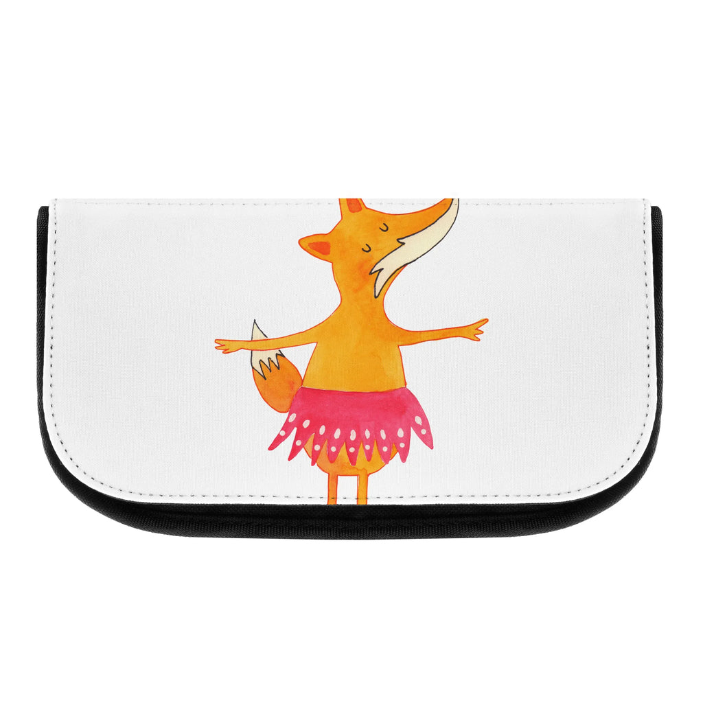 Kosmetiktasche Fuchs Ballerina Kosmetikbeutel, Kulturtasche, Kulturbeutel, Schminktasche, Make-Up Tasche, Kosmetiktasche, Beauty Bag, Kosmetiktasche Damen, Make Up Tasche, Kosmetik Tasche, Kosmetiktasche Klein, Kleine Kosmetiktasche, Schminktasche Klein, Kosmetiktasche Mit Fächern, Schminktäschen, Schminke Tasche, Kosmetiktaschen Damen, Beauty Case, Schmink Täschchen, Fuchs, Fuchs Spruch, Füchse, Füchsin, Ballerina, Ballett, Tänzerin, Tanzen, Party, Einladung, Geburtstag