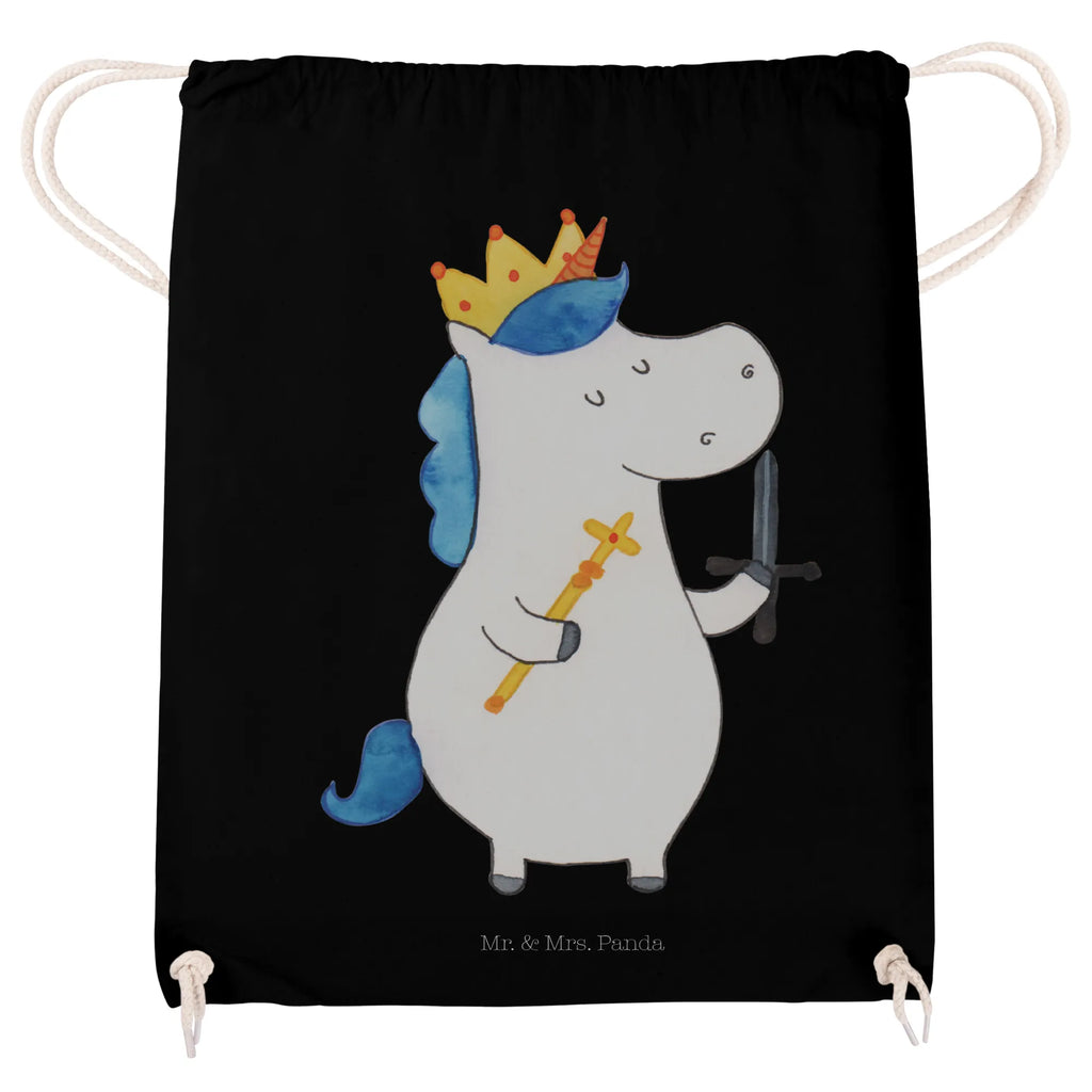 Sportbeutel Einhorn König mit Schwert Sportbeutel, Turnbeutel, Beutel, Sporttasche, Tasche, Stoffbeutel, Sportbeutel Kinder, Gymsack, Beutel Rucksack, Kleine Sporttasche, Sportzubehör, Turnbeutel Baumwolle, Einhorn, Einhörner, Einhorn Deko, Pegasus, Unicorn, König, Ritter, Mittelalter