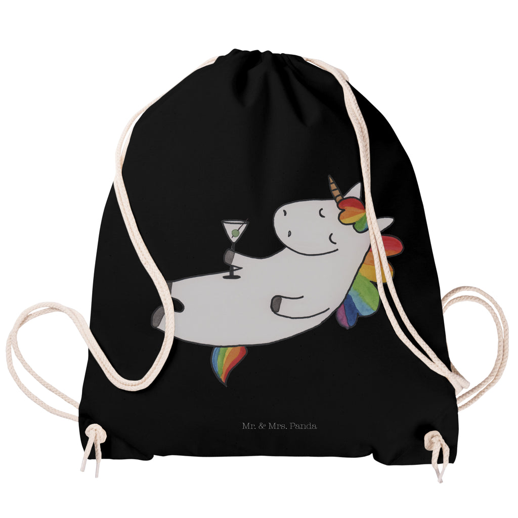 Sportbeutel Einhorn Cocktail Sportbeutel, Turnbeutel, Beutel, Sporttasche, Tasche, Stoffbeutel, Sportbeutel Kinder, Gymsack, Beutel Rucksack, Kleine Sporttasche, Sportzubehör, Turnbeutel Baumwolle, Einhorn, Einhörner, Einhorn Deko, Pegasus, Unicorn, Party, Spaß, Feiern, Caipirinha, Rum, Cuba Libre, Sekt, Freundin, Geburtstag, lustig, witzig, Spruch, Glitzer