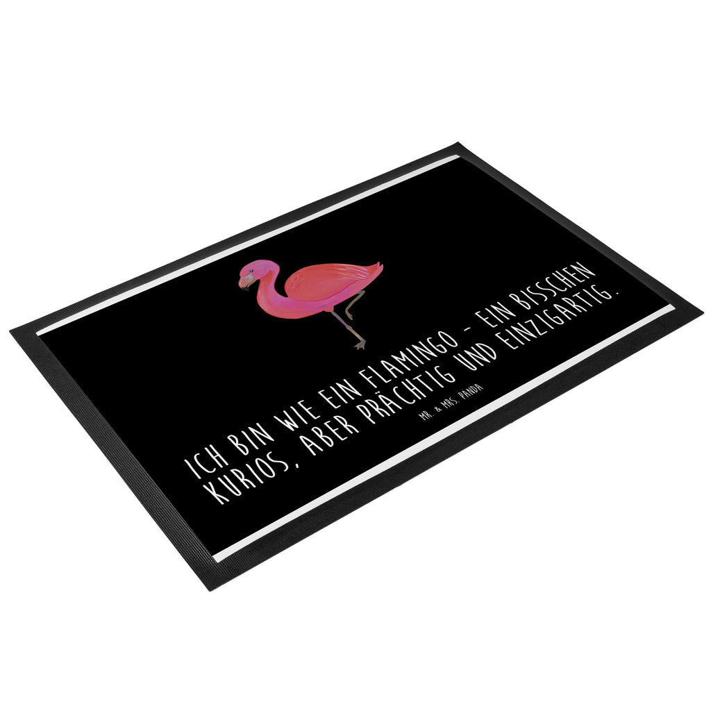 Fußmatte Flamingo classic Türvorleger, Schmutzmatte, Fußabtreter, Matte, Schmutzfänger, Fußabstreifer, Schmutzfangmatte, Türmatte, Motivfußmatte, Haustürmatte, Vorleger, Flamingo, Einzigartig, Selbstliebe, Stolz, ich, für mich, Spruch, Freundin, Freundinnen, Außenseiter, Sohn, Tochter, Geschwister