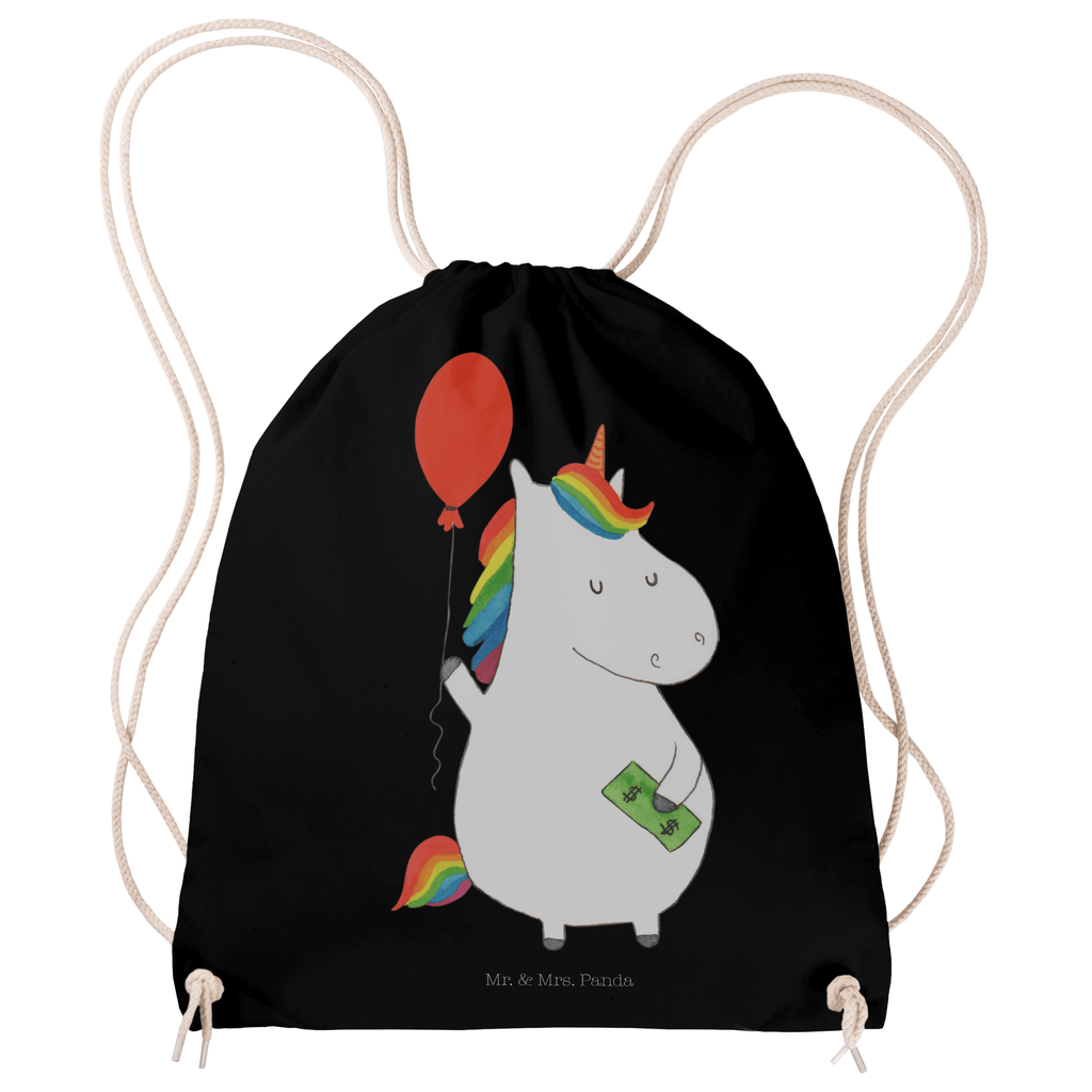 Sportbeutel Einhorn Luftballon Sportbeutel, Turnbeutel, Beutel, Sporttasche, Tasche, Stoffbeutel, Sportbeutel Kinder, Gymsack, Beutel Rucksack, Kleine Sporttasche, Sportzubehör, Turnbeutel Baumwolle, Einhorn, Einhörner, Einhorn Deko, Pegasus, Unicorn, Luftballon, Geld, Lebenslust, Freude, Geschenk, Freundin