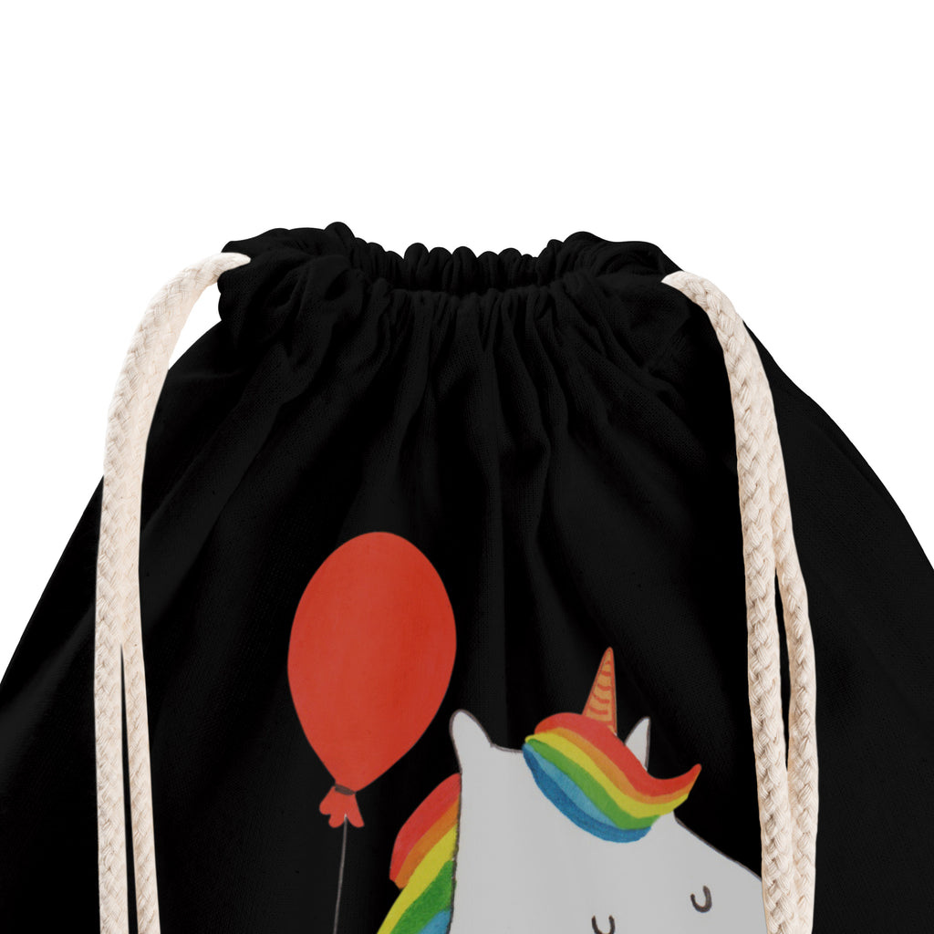 Sportbeutel Einhorn Luftballon Sportbeutel, Turnbeutel, Beutel, Sporttasche, Tasche, Stoffbeutel, Sportbeutel Kinder, Gymsack, Beutel Rucksack, Kleine Sporttasche, Sportzubehör, Turnbeutel Baumwolle, Einhorn, Einhörner, Einhorn Deko, Pegasus, Unicorn, Luftballon, Geld, Lebenslust, Freude, Geschenk, Freundin