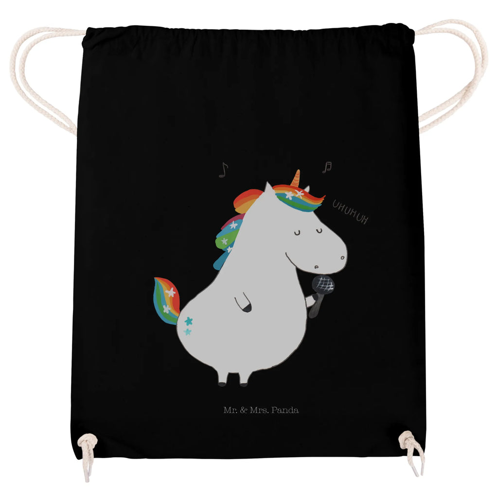 Sportbeutel Einhorn Sänger Sportbeutel, Turnbeutel, Beutel, Sporttasche, Tasche, Stoffbeutel, Sportbeutel Kinder, Gymsack, Beutel Rucksack, Kleine Sporttasche, Sportzubehör, Turnbeutel Baumwolle, Einhorn, Einhörner, Einhorn Deko, Pegasus, Unicorn, Glitzer, Konfetti, Party, Geburtstag, Feier, Fest, Disco, Sängerin, Sänger, Freundin