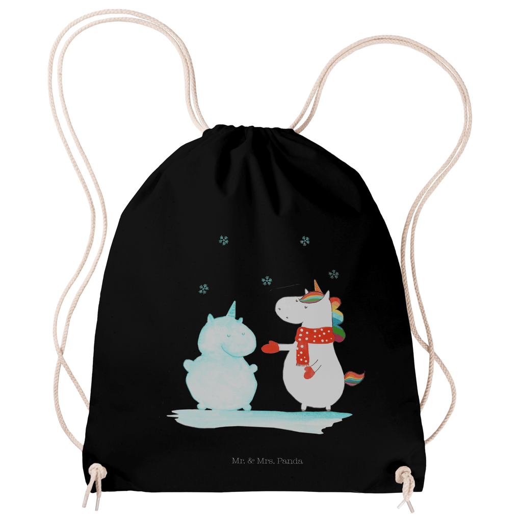 Sportbeutel Einhorn Schneemann Sportbeutel, Turnbeutel, Beutel, Sporttasche, Tasche, Stoffbeutel, Sportbeutel Kinder, Gymsack, Beutel Rucksack, Kleine Sporttasche, Sportzubehör, Turnbeutel Baumwolle, Einhorn, Einhörner, Einhorn Deko, Pegasus, Unicorn, Schneemann, Winter, Schnee, Kuchen, Weihnachten, kalt, Mütze, Handschuhe, X-Mas