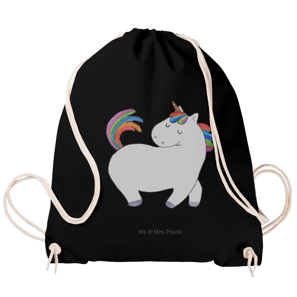 Sportbeutel Einhorn Stolzieren Sportbeutel, Turnbeutel, Beutel, Sporttasche, Tasche, Stoffbeutel, Sportbeutel Kinder, Gymsack, Beutel Rucksack, Kleine Sporttasche, Sportzubehör, Turnbeutel Baumwolle, Einhorn, Einhörner, Einhorn Deko, Pegasus, Unicorn, stolz, anders, bunt, Pferd, Reiter, Reiten, Freundin, Geschenk