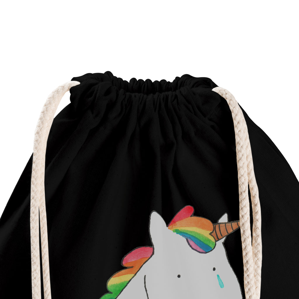 Sportbeutel Einhorn Traurig Sportbeutel, Turnbeutel, Beutel, Sporttasche, Tasche, Stoffbeutel, Sportbeutel Kinder, Gymsack, Beutel Rucksack, Kleine Sporttasche, Sportzubehör, Turnbeutel Baumwolle, Einhorn, Einhörner, Einhorn Deko, Pegasus, Unicorn, Glitzer, Trösten. Freundschaft, Freunde, Liebe, Trauer, Grußkarte, Blume