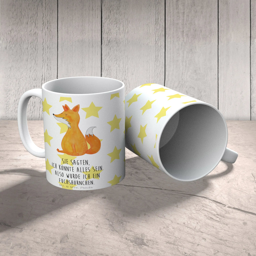 Tasse Fuchshörnchen Tasse, Kaffeetasse, Teetasse, Becher, Kaffeebecher, Teebecher, Keramiktasse, Porzellantasse, Büro Tasse, Geschenk Tasse, Tasse Sprüche, Tasse Motive, Kaffeetassen, Tasse bedrucken, Designer Tasse, Cappuccino Tassen, Schöne Teetassen, Einhorn, Einhörner, Einhorn Deko, Pegasus, Unicorn, Fuchs, Unicorns, Fuchshörnchen, Fuchshorn, Foxycorn, Füchse