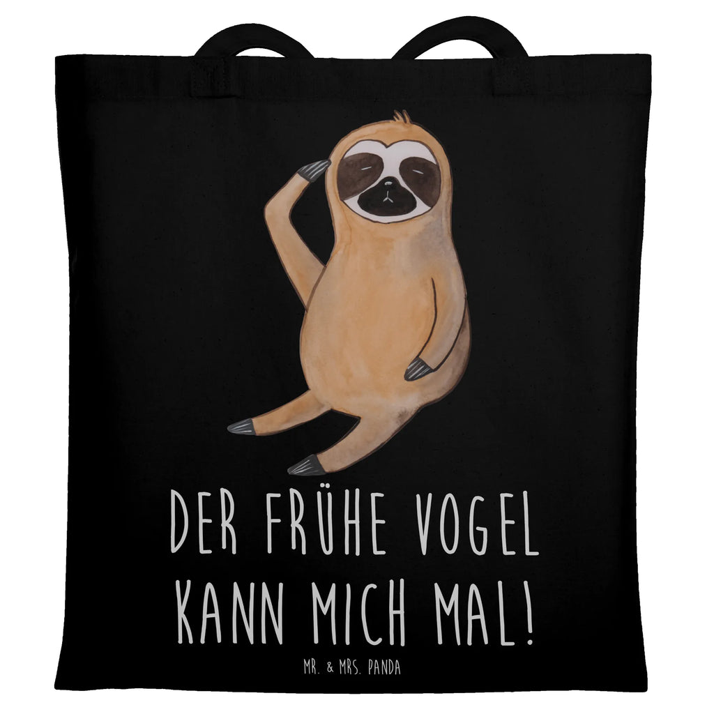 Tragetasche Faultier Vogel Beuteltasche, Beutel, Einkaufstasche, Jutebeutel, Stoffbeutel, Tasche, Shopper, Umhängetasche, Strandtasche, Schultertasche, Stofftasche, Tragetasche, Badetasche, Jutetasche, Einkaufstüte, Laptoptasche, Faultier, Faultier Geschenk, Faultier Deko, Faultiere, faul, Lieblingstier, Spinner, früher Vogel, der frühe Vogel, Frühaufsteher, Morgenmuffel, Vogel, Faultierwelt