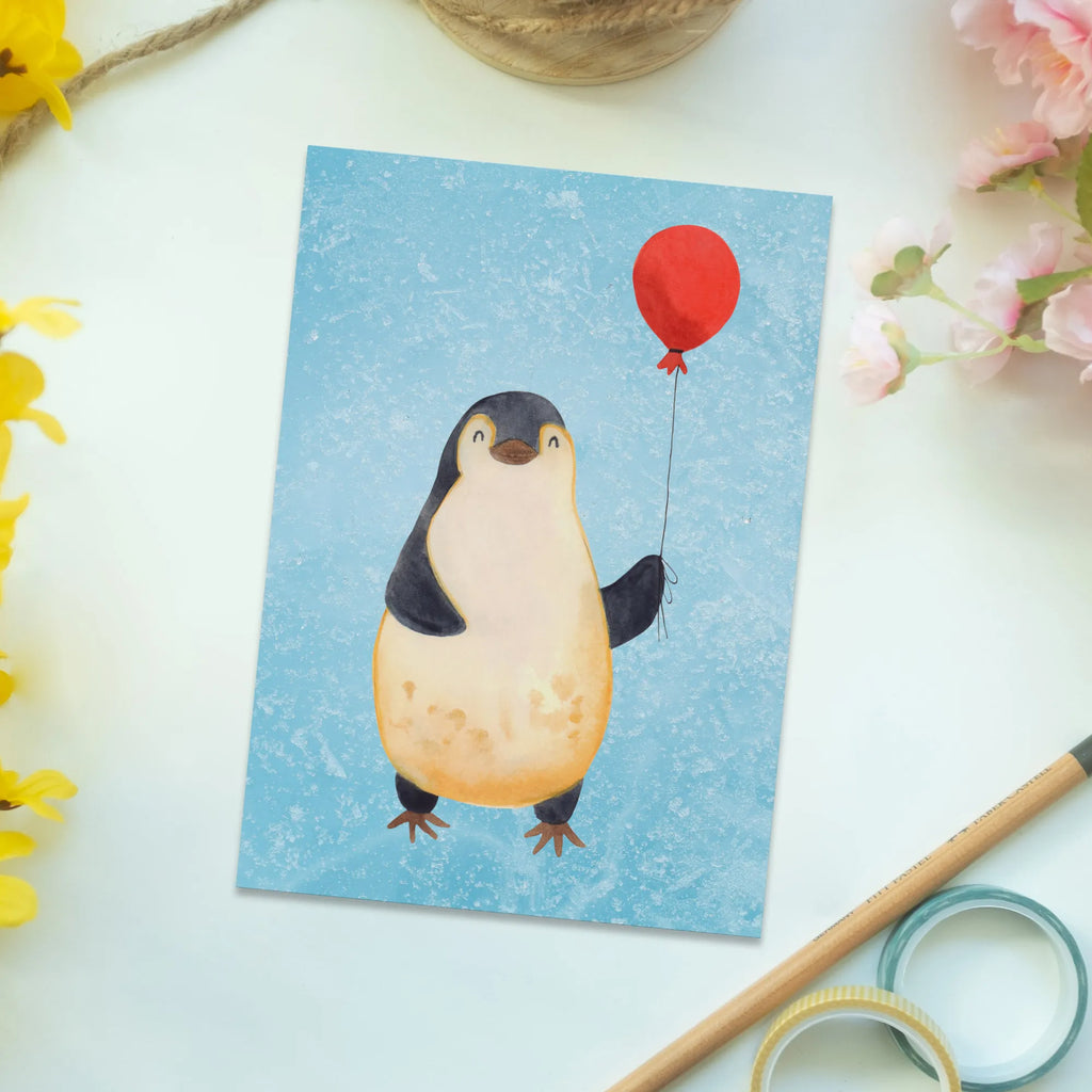 Postkarte Pinguin Luftballon Postkarte, Karte, Geschenkkarte, Grußkarte, Einladung, Ansichtskarte, Geburtstagskarte, Einladungskarte, Dankeskarte, Ansichtskarten, Einladung Geburtstag, Einladungskarten Geburtstag, Pinguin, Pinguine, Luftballon, Tagträume, Lebenslust, Geschenk Freundin, Geschenkidee, beste Freundin, Motivation, Neustart, neues Leben, Liebe, Glück