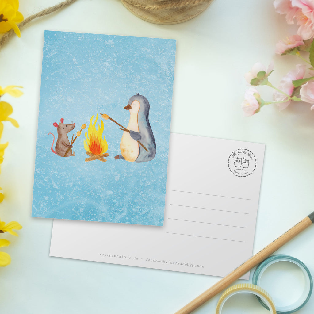 Postkarte Pinguin Lagerfeuer Postkarte, Karte, Geschenkkarte, Grußkarte, Einladung, Ansichtskarte, Geburtstagskarte, Einladungskarte, Dankeskarte, Ansichtskarten, Einladung Geburtstag, Einladungskarten Geburtstag, Pinguin, Maus, Pinguine, Lagerfeuer, Leben, Arbeit, Job, Motivation, Büro, Büroalltag, Lebensspruch, Lebensmotivation, Neustart, Liebe, grillen, Feuer, Marshmallows