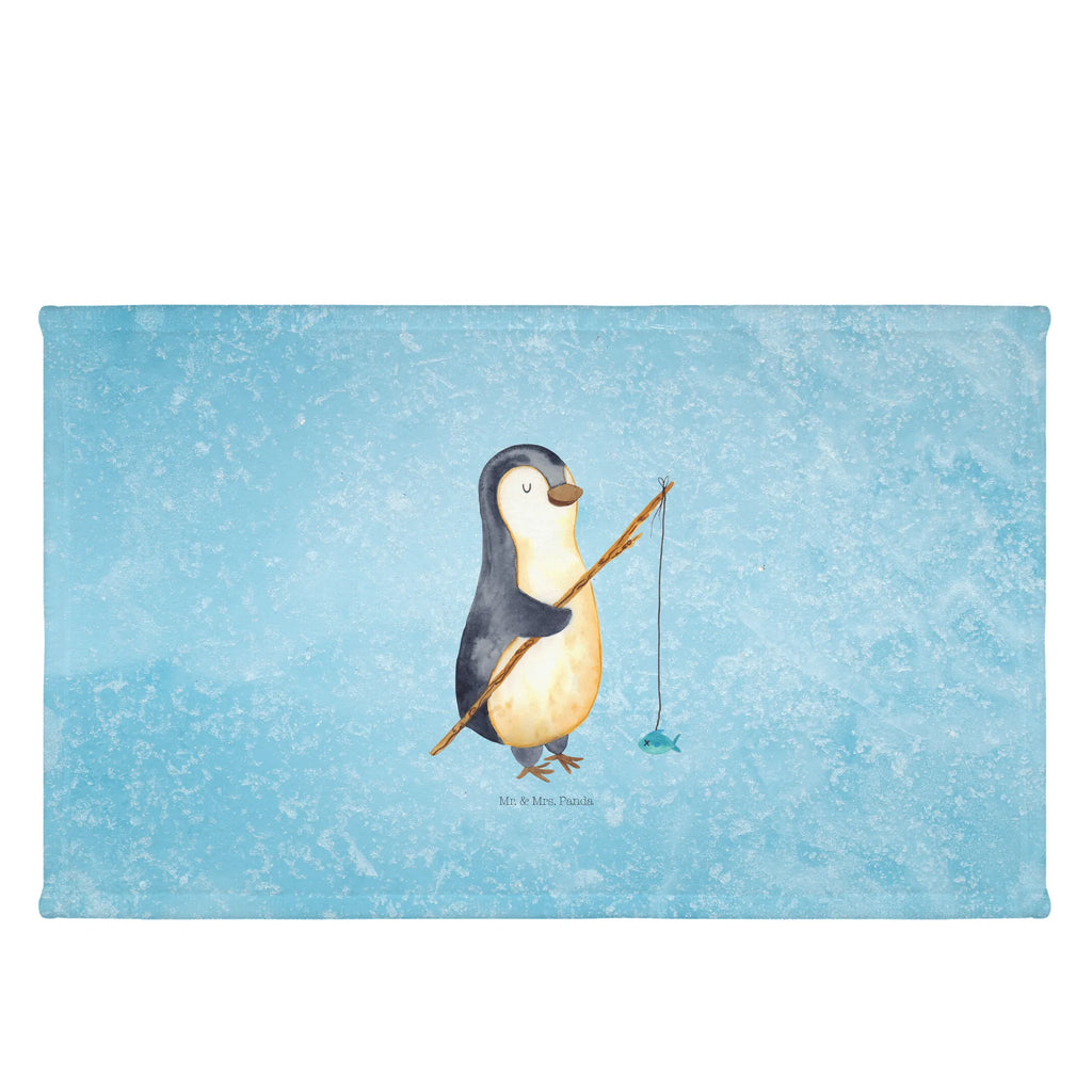 Handtuch Pinguin Angler Handtuch, Badehandtuch, Badezimmer, Handtücher, groß, Kinder, Baby, Pinguin, Pinguine, Angeln, Angler, Tagträume, Hobby, Plan, Planer, Tagesplan, Neustart, Motivation, Geschenk, Freundinnen, Geschenkidee, Urlaub, Wochenende