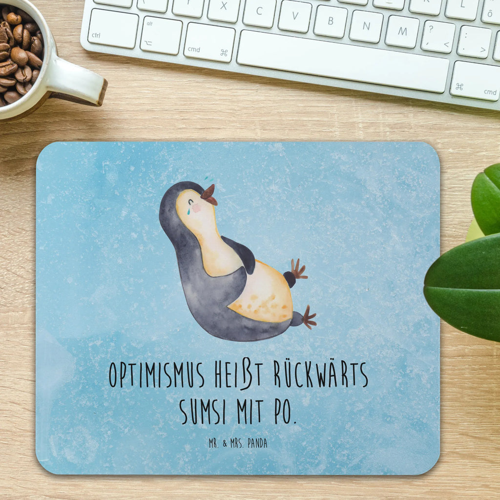 Mauspad Pinguin Lachen Mousepad, Computer zubehör, Büroausstattung, PC Zubehör, Arbeitszimmer, Mauspad, Einzigartiges Mauspad, Designer Mauspad, Mausunterlage, Mauspad Büro, Pinguin, Pinguine, lustiger Spruch, Optimismus, Fröhlich, Lachen, Humor, Fröhlichkeit