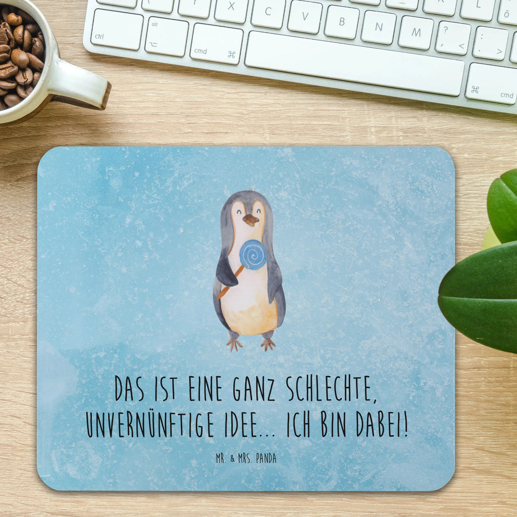 Mauspad Pinguin Lolli Mousepad, Computer zubehör, Büroausstattung, PC Zubehör, Arbeitszimmer, Mauspad, Einzigartiges Mauspad, Designer Mauspad, Mausunterlage, Mauspad Büro, Pinguin, Pinguine, Lolli, Süßigkeiten, Blödsinn, Spruch, Rebell, Gauner, Ganove, Rabauke