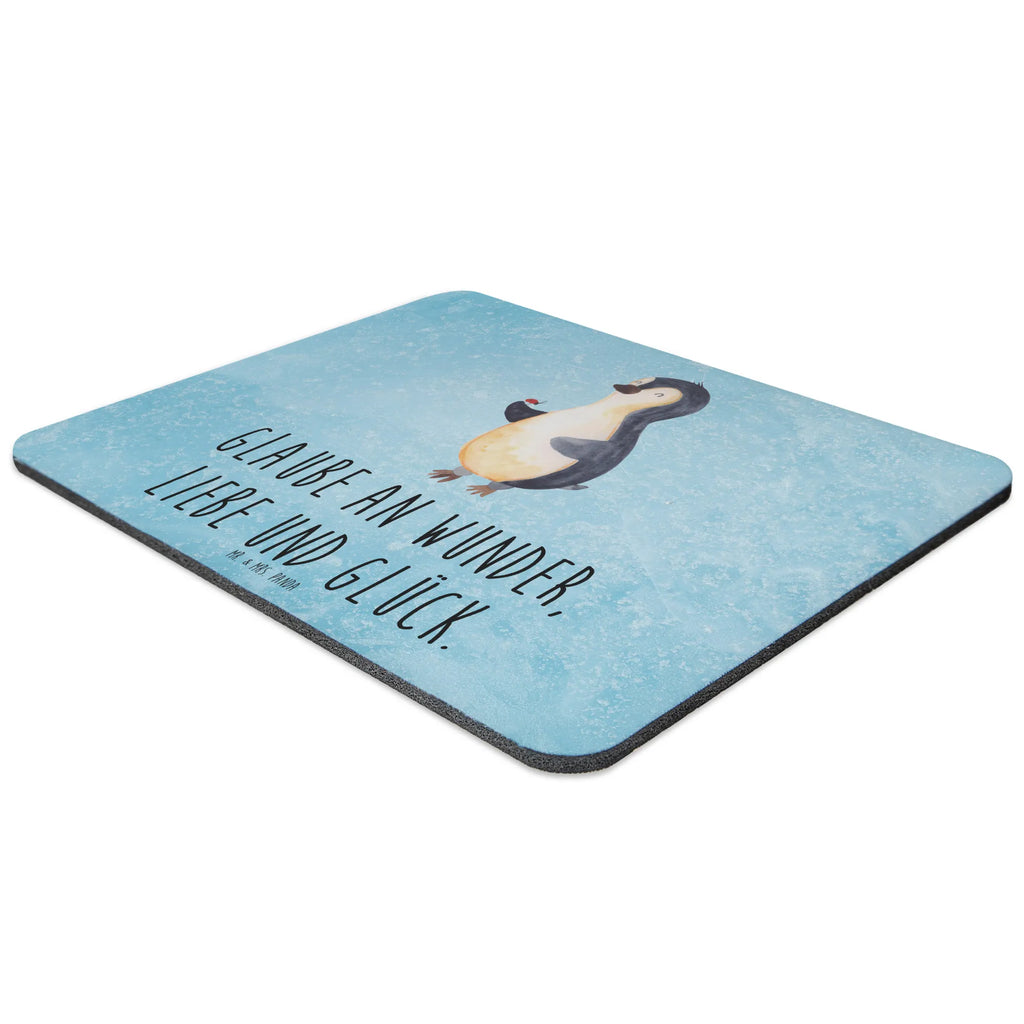 Mauspad Pinguin Marienkäfer Mousepad, Computer zubehör, Büroausstattung, PC Zubehör, Arbeitszimmer, Mauspad, Einzigartiges Mauspad, Designer Mauspad, Mausunterlage, Mauspad Büro, Pinguin, Pinguine, Marienkäfer, Liebe, Wunder, Glück, Freude, Lebensfreude