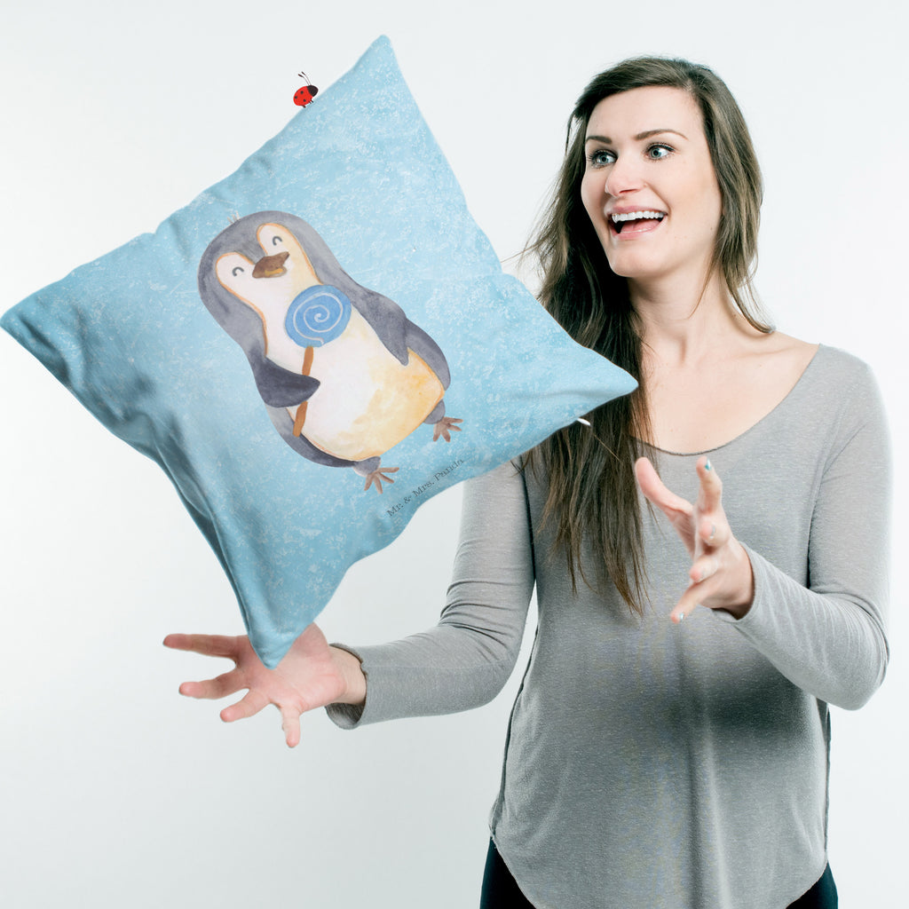 40x40 Kissen Pinguin Lolli Kissenhülle, Kopfkissen, Sofakissen, Dekokissen, Motivkissen, sofakissen, sitzkissen, Kissen, Kissenbezüge, Kissenbezug 40x40, Kissen 40x40, Kissenhülle 40x40, Zierkissen, Couchkissen, Dekokissen Sofa, Sofakissen 40x40, Dekokissen 40x40, Kopfkissen 40x40, Kissen 40x40 Waschbar, Pinguin, Pinguine, Lolli, Süßigkeiten, Blödsinn, Spruch, Rebell, Gauner, Ganove, Rabauke