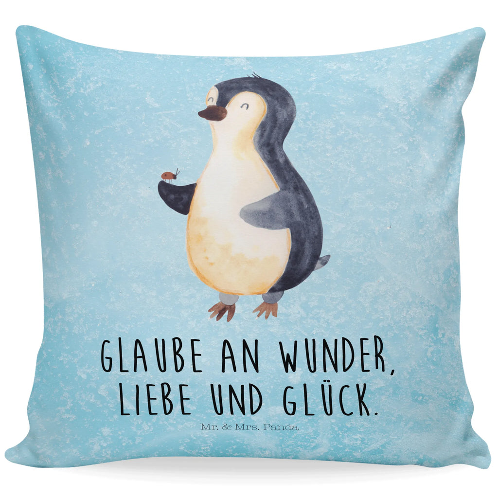 40x40 Kissen Pinguin Marienkäfer Kissenhülle, Kopfkissen, Sofakissen, Dekokissen, Motivkissen, sofakissen, sitzkissen, Kissen, Kissenbezüge, Kissenbezug 40x40, Kissen 40x40, Kissenhülle 40x40, Zierkissen, Couchkissen, Dekokissen Sofa, Sofakissen 40x40, Dekokissen 40x40, Kopfkissen 40x40, Kissen 40x40 Waschbar, Pinguin, Pinguine, Marienkäfer, Liebe, Wunder, Glück, Freude, Lebensfreude