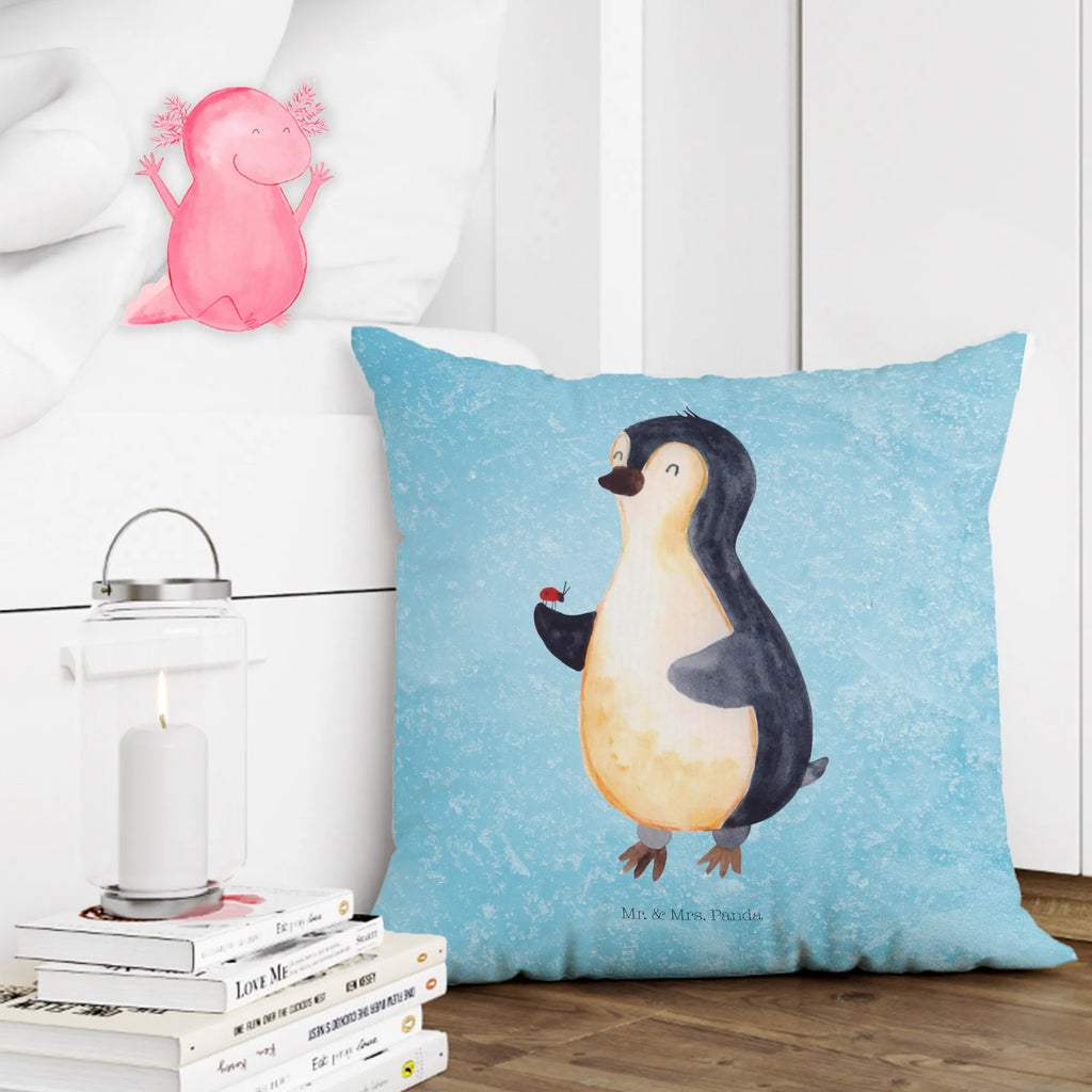 40x40 Kissen Pinguin Marienkäfer Kissenhülle, Kopfkissen, Sofakissen, Dekokissen, Motivkissen, sofakissen, sitzkissen, Kissen, Kissenbezüge, Kissenbezug 40x40, Kissen 40x40, Kissenhülle 40x40, Zierkissen, Couchkissen, Dekokissen Sofa, Sofakissen 40x40, Dekokissen 40x40, Kopfkissen 40x40, Kissen 40x40 Waschbar, Pinguin, Pinguine, Marienkäfer, Liebe, Wunder, Glück, Freude, Lebensfreude