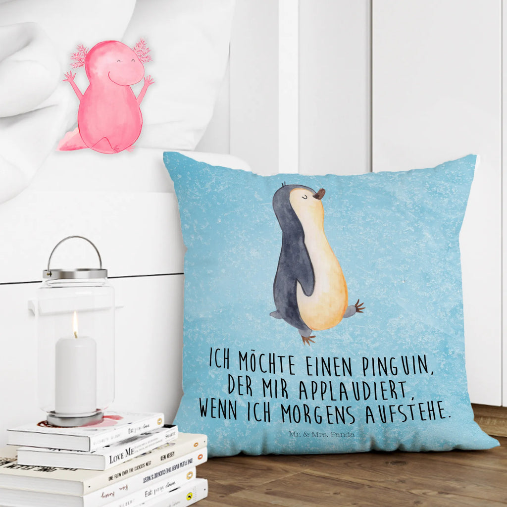 40x40 Kissen Pinguin marschieren Kissenhülle, Kopfkissen, Sofakissen, Dekokissen, Motivkissen, sofakissen, sitzkissen, Kissen, Kissenbezüge, Kissenbezug 40x40, Kissen 40x40, Kissenhülle 40x40, Zierkissen, Couchkissen, Dekokissen Sofa, Sofakissen 40x40, Dekokissen 40x40, Kopfkissen 40x40, Kissen 40x40 Waschbar, Pinguin, Pinguine, Frühaufsteher, Langschläfer, Bruder, Schwester, Familie