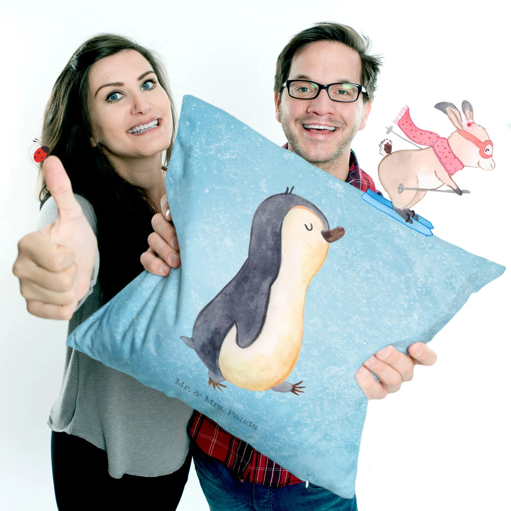 40x40 Kissen Pinguin marschieren Kissenhülle, Kopfkissen, Sofakissen, Dekokissen, Motivkissen, sofakissen, sitzkissen, Kissen, Kissenbezüge, Kissenbezug 40x40, Kissen 40x40, Kissenhülle 40x40, Zierkissen, Couchkissen, Dekokissen Sofa, Sofakissen 40x40, Dekokissen 40x40, Kopfkissen 40x40, Kissen 40x40 Waschbar, Pinguin, Pinguine, Frühaufsteher, Langschläfer, Bruder, Schwester, Familie