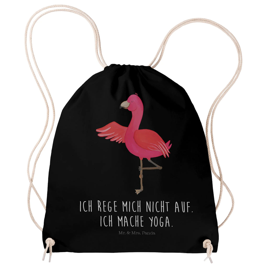 Sportbeutel Flamingo Yoga Sportbeutel, Turnbeutel, Beutel, Sporttasche, Tasche, Stoffbeutel, Sportbeutel Kinder, Gymsack, Beutel Rucksack, Kleine Sporttasche, Sportzubehör, Turnbeutel Baumwolle, Flamingo, Vogel, Yoga, Namaste, Achtsamkeit, Yoga-Übung, Entspannung, Ärger, Aufregen, Tiefenentspannung