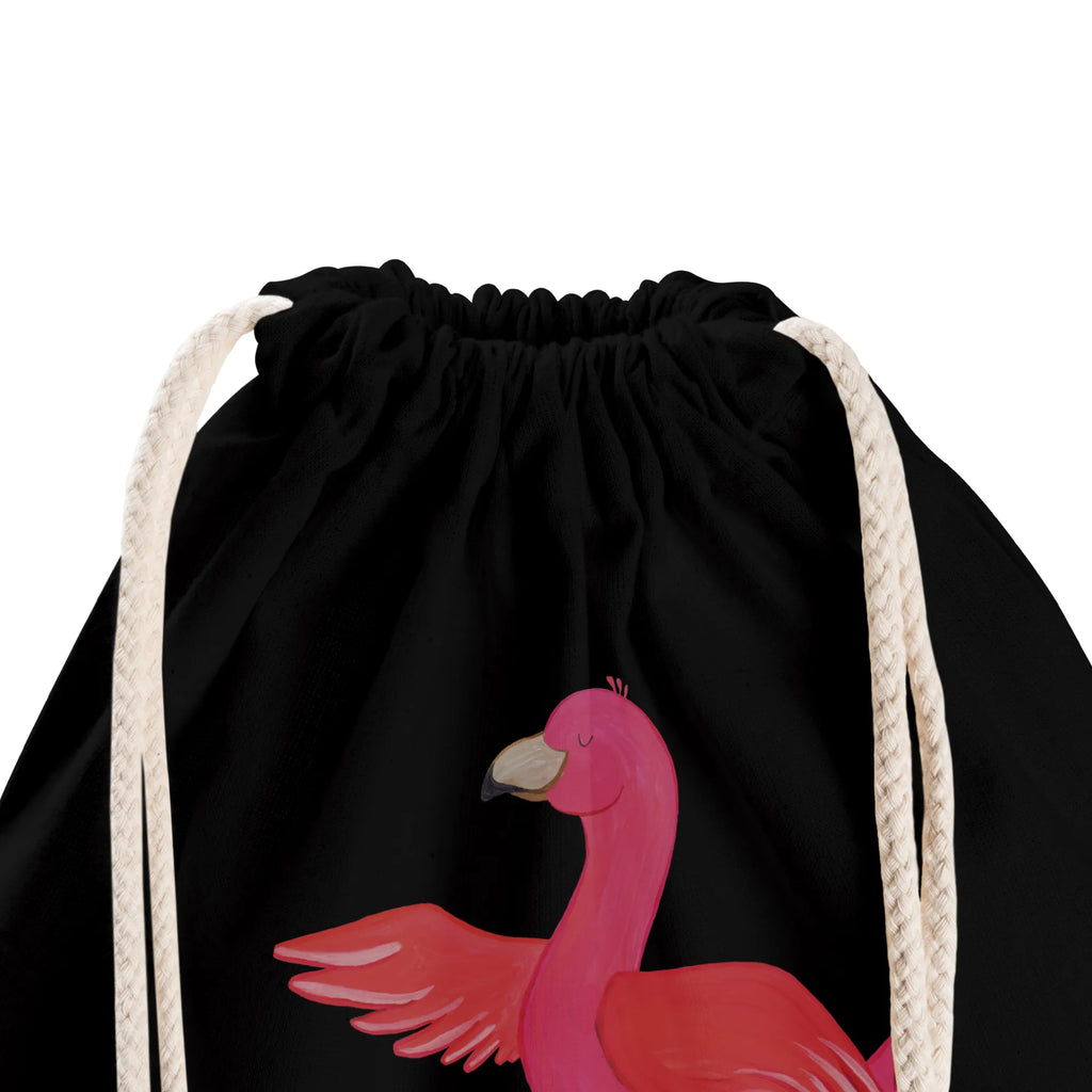 Sportbeutel Flamingo Yoga Sportbeutel, Turnbeutel, Beutel, Sporttasche, Tasche, Stoffbeutel, Sportbeutel Kinder, Gymsack, Beutel Rucksack, Kleine Sporttasche, Sportzubehör, Turnbeutel Baumwolle, Flamingo, Vogel, Yoga, Namaste, Achtsamkeit, Yoga-Übung, Entspannung, Ärger, Aufregen, Tiefenentspannung