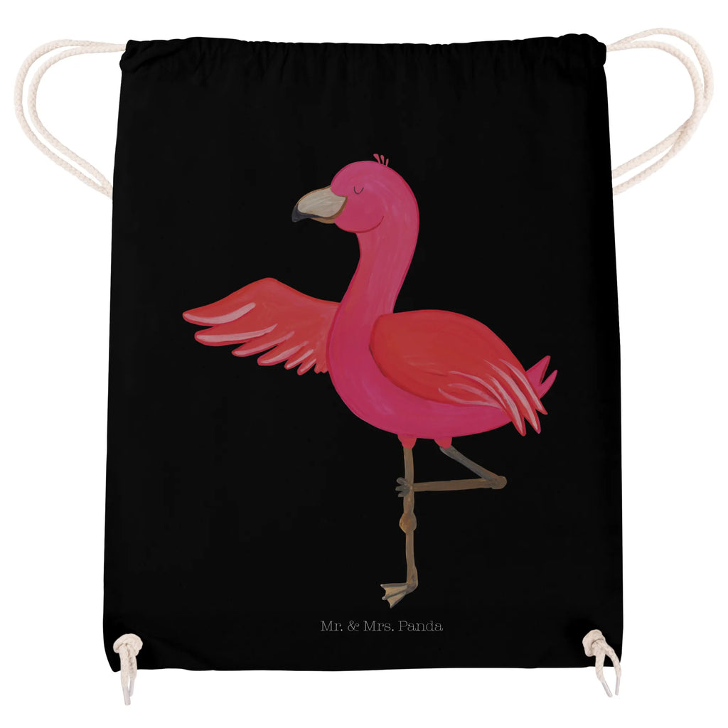 Sportbeutel Flamingo Yoga Sportbeutel, Turnbeutel, Beutel, Sporttasche, Tasche, Stoffbeutel, Sportbeutel Kinder, Gymsack, Beutel Rucksack, Kleine Sporttasche, Sportzubehör, Turnbeutel Baumwolle, Flamingo, Vogel, Yoga, Namaste, Achtsamkeit, Yoga-Übung, Entspannung, Ärger, Aufregen, Tiefenentspannung