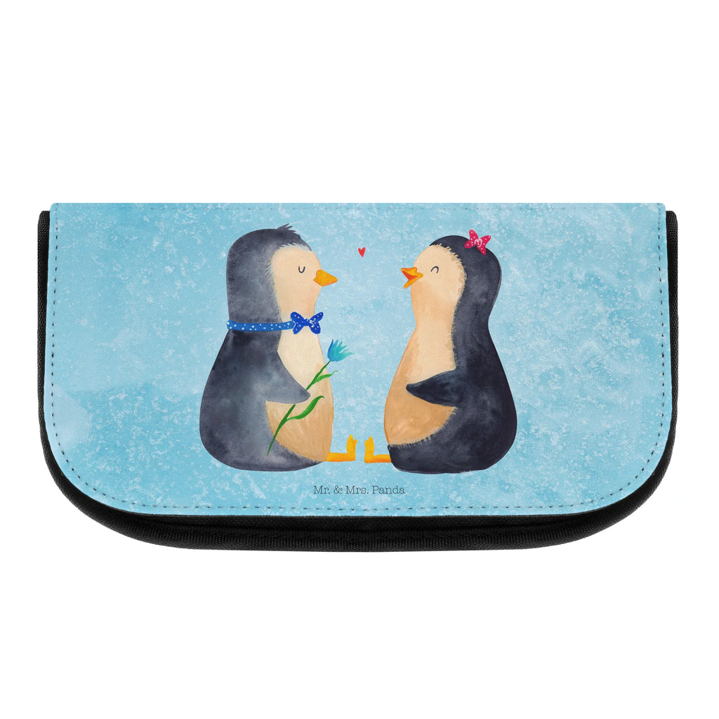 Kosmetiktasche Pinguin Pärchen Kosmetikbeutel, Kulturtasche, Kulturbeutel, Schminktasche, Make-Up Tasche, Kosmetiktasche, Beauty Bag, Kosmetiktasche Damen, Make Up Tasche, Kosmetik Tasche, Kosmetiktasche Klein, Kleine Kosmetiktasche, Schminktasche Klein, Kosmetiktasche Mit Fächern, Schminktäschen, Schminke Tasche, Kosmetiktaschen Damen, Beauty Case, Schmink Täschchen, Pinguin, Pinguine, Liebe, Liebespaar, Liebesbeweis, Liebesgeschenk, Verlobung, Jahrestag, Hochzeitstag, Hochzeit, Hochzeitsgeschenk, große Liebe, Traumpaar