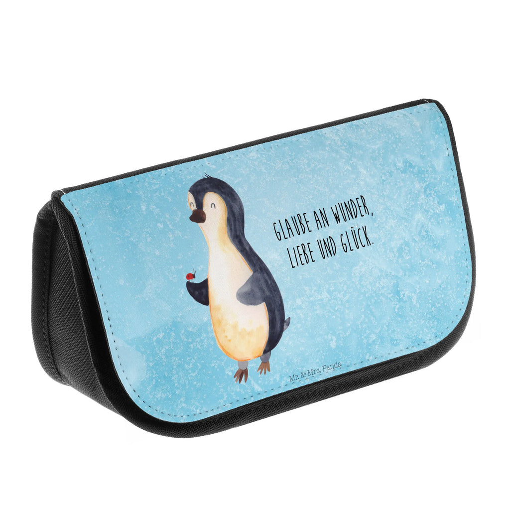 Kosmetiktasche Pinguin Marienkäfer Kosmetikbeutel, Kulturtasche, Kulturbeutel, Schminktasche, Make-Up Tasche, Kosmetiktasche, Beauty Bag, Kosmetiktasche Damen, Make Up Tasche, Kosmetik Tasche, Kosmetiktasche Klein, Kleine Kosmetiktasche, Schminktasche Klein, Kosmetiktasche Mit Fächern, Schminktäschen, Schminke Tasche, Kosmetiktaschen Damen, Beauty Case, Schmink Täschchen, Pinguin, Pinguine, Marienkäfer, Liebe, Wunder, Glück, Freude, Lebensfreude