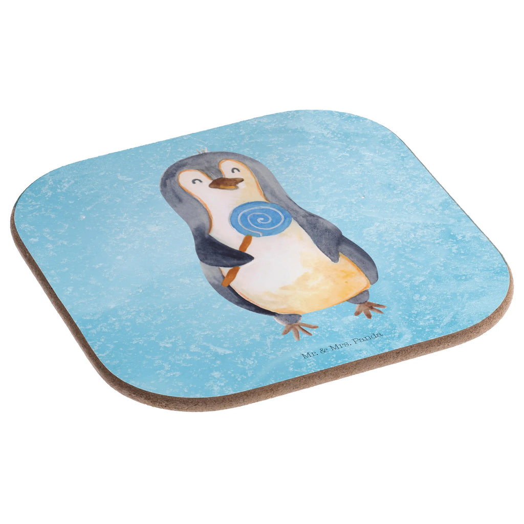 Quadratische Untersetzer Pinguin Lolli Untersetzer, Bierdeckel, Glasuntersetzer, Untersetzer Gläser, Getränkeuntersetzer, Untersetzer aus Holz, Untersetzer für Gläser, Korkuntersetzer, Untersetzer Holz, Holzuntersetzer, Tassen Untersetzer, Untersetzer Design, Pinguin, Pinguine, Lolli, Süßigkeiten, Blödsinn, Spruch, Rebell, Gauner, Ganove, Rabauke