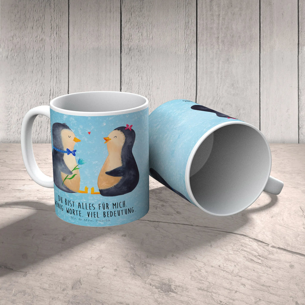 Tasse Pinguin Pärchen Tasse, Kaffeetasse, Teetasse, Becher, Kaffeebecher, Teebecher, Keramiktasse, Porzellantasse, Büro Tasse, Geschenk Tasse, Tasse Sprüche, Tasse Motive, Kaffeetassen, Tasse bedrucken, Designer Tasse, Cappuccino Tassen, Schöne Teetassen, Pinguin, Pinguine, Liebe, Liebespaar, Liebesbeweis, Liebesgeschenk, Verlobung, Jahrestag, Hochzeitstag, Hochzeit, Hochzeitsgeschenk, große Liebe, Traumpaar