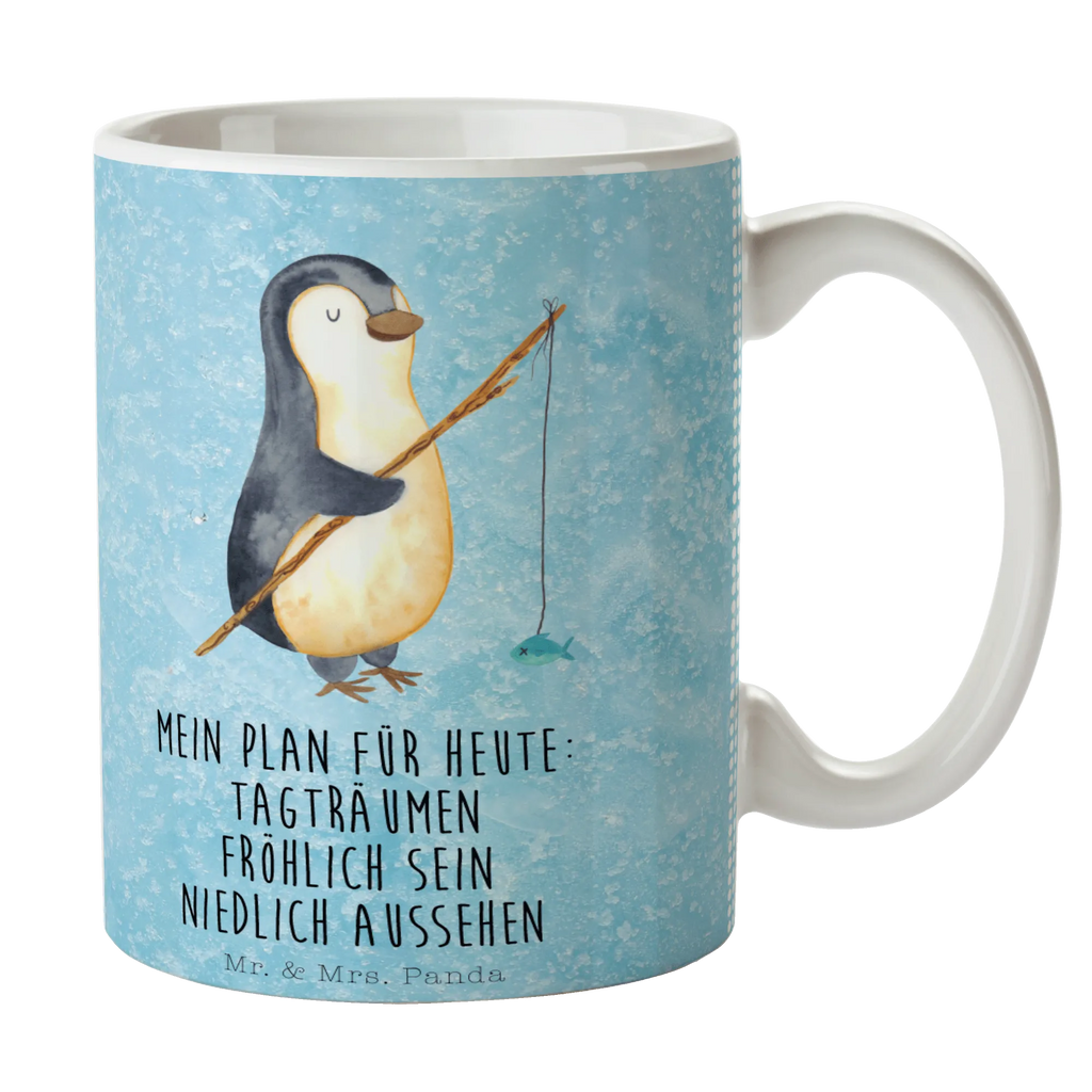 Tasse Pinguin Angler Tasse, Kaffeetasse, Teetasse, Becher, Kaffeebecher, Teebecher, Keramiktasse, Porzellantasse, Büro Tasse, Geschenk Tasse, Tasse Sprüche, Tasse Motive, Kaffeetassen, Tasse bedrucken, Designer Tasse, Cappuccino Tassen, Schöne Teetassen, Pinguin, Pinguine, Angeln, Angler, Tagträume, Hobby, Plan, Planer, Tagesplan, Neustart, Motivation, Geschenk, Freundinnen, Geschenkidee, Urlaub, Wochenende