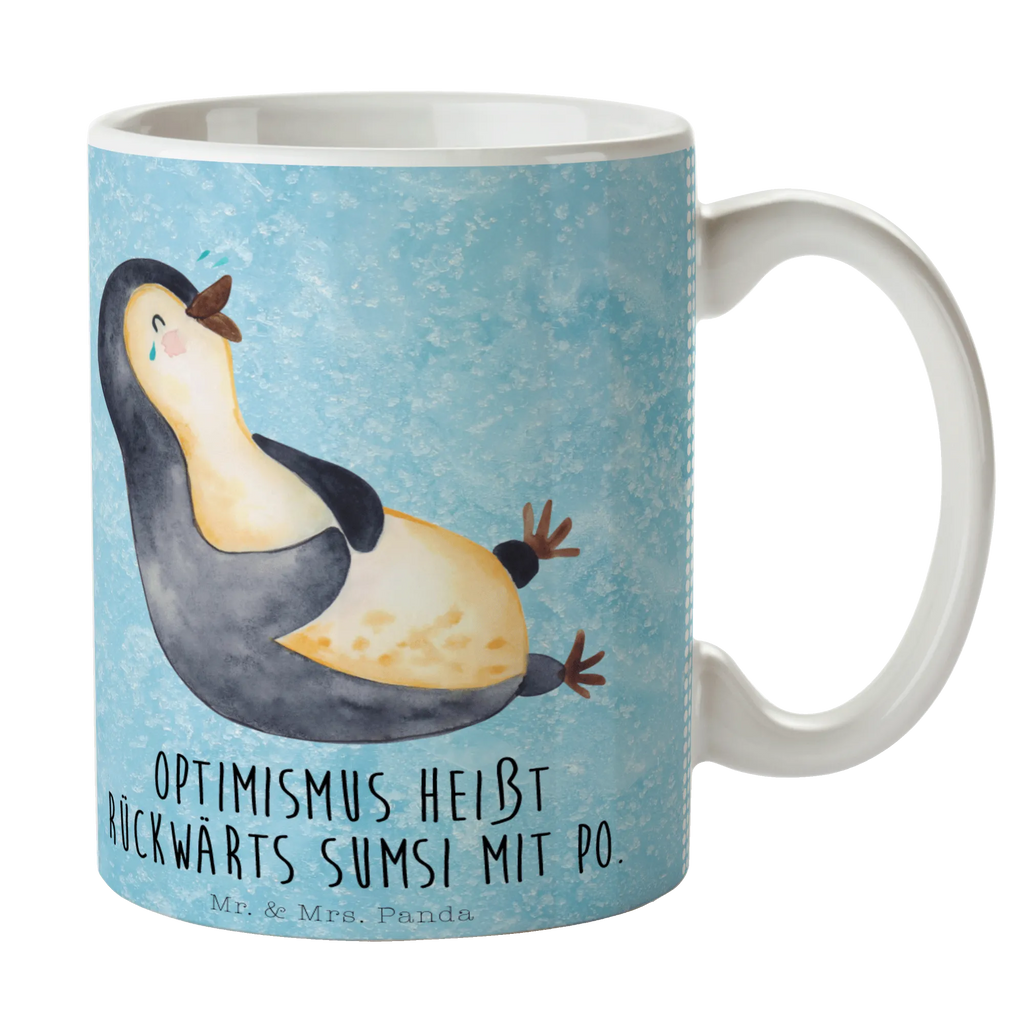 Tasse Pinguin Lachen Tasse, Kaffeetasse, Teetasse, Becher, Kaffeebecher, Teebecher, Keramiktasse, Porzellantasse, Büro Tasse, Geschenk Tasse, Tasse Sprüche, Tasse Motive, Kaffeetassen, Tasse bedrucken, Designer Tasse, Cappuccino Tassen, Schöne Teetassen, Pinguin, Pinguine, lustiger Spruch, Optimismus, Fröhlich, Lachen, Humor, Fröhlichkeit