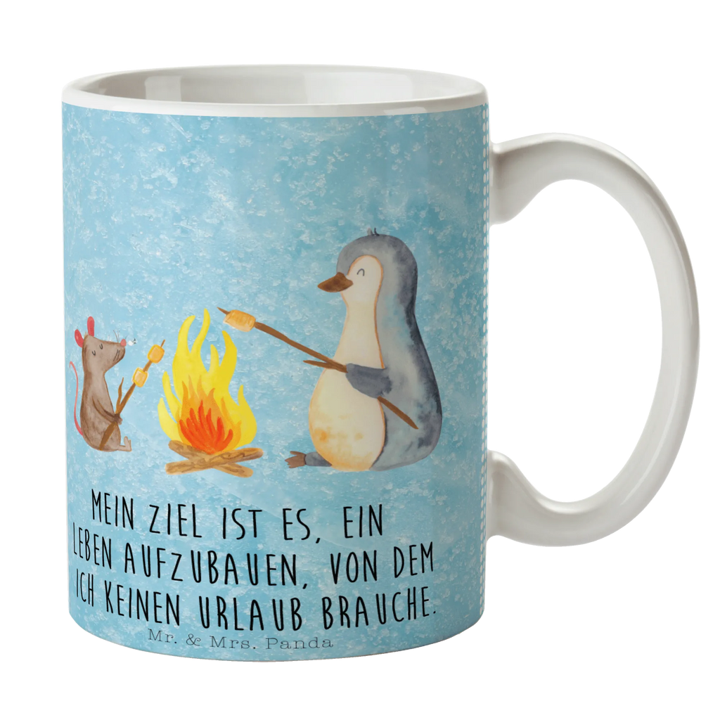 Tasse Pinguin Lagerfeuer Tasse, Kaffeetasse, Teetasse, Becher, Kaffeebecher, Teebecher, Keramiktasse, Porzellantasse, Büro Tasse, Geschenk Tasse, Tasse Sprüche, Tasse Motive, Kaffeetassen, Tasse bedrucken, Designer Tasse, Cappuccino Tassen, Schöne Teetassen, Pinguin, Maus, Pinguine, Lagerfeuer, Leben, Arbeit, Job, Motivation, Büro, Büroalltag, Lebensspruch, Lebensmotivation, Neustart, Liebe, grillen, Feuer, Marshmallows