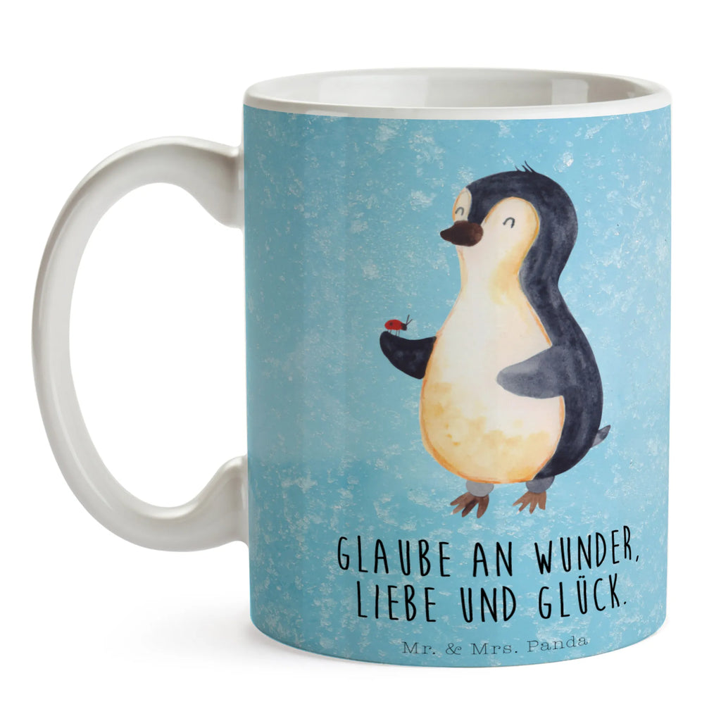 Tasse Pinguin Marienkäfer Tasse, Kaffeetasse, Teetasse, Becher, Kaffeebecher, Teebecher, Keramiktasse, Porzellantasse, Büro Tasse, Geschenk Tasse, Tasse Sprüche, Tasse Motive, Kaffeetassen, Tasse bedrucken, Designer Tasse, Cappuccino Tassen, Schöne Teetassen, Pinguin, Pinguine, Marienkäfer, Liebe, Wunder, Glück, Freude, Lebensfreude