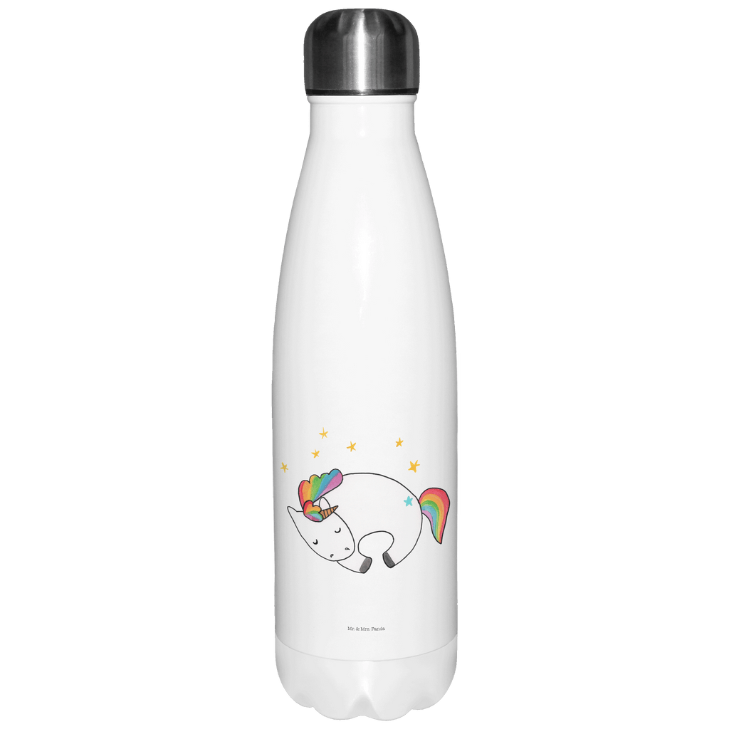 Thermosflasche Einhorn Nacht Isolierflasche, Thermoflasche, Trinkflasche, Thermos, Edelstahl, Einhorn, Einhörner, Einhorn Deko, Pegasus, Unicorn, Träume, Traum, unicorn, Realität, Menschen, Geschenk, Ruhe, Freundin