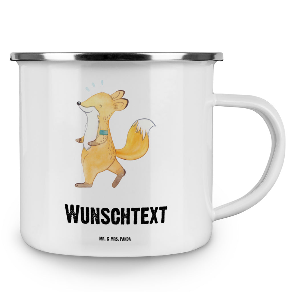 Personalisierte Emaille Tasse Fuchs Joggen Emaille Tasse personalisiert, Emaille Tasse mit Namen, Campingtasse personalisiert, Namenstasse, Campingtasse bedrucken, Campinggeschirr personalsisert, tasse mit namen, personalisierte tassen, personalisierte tasse, tasse selbst gestalten, tasse bedrucken, tassen bedrucken, Geschenk, Sport, Sportart, Hobby, Schenken, Danke, Dankeschön, Auszeichnung, Gewinn, Sportler, Joggen, Dauerlauf, Laufsport, Laufen