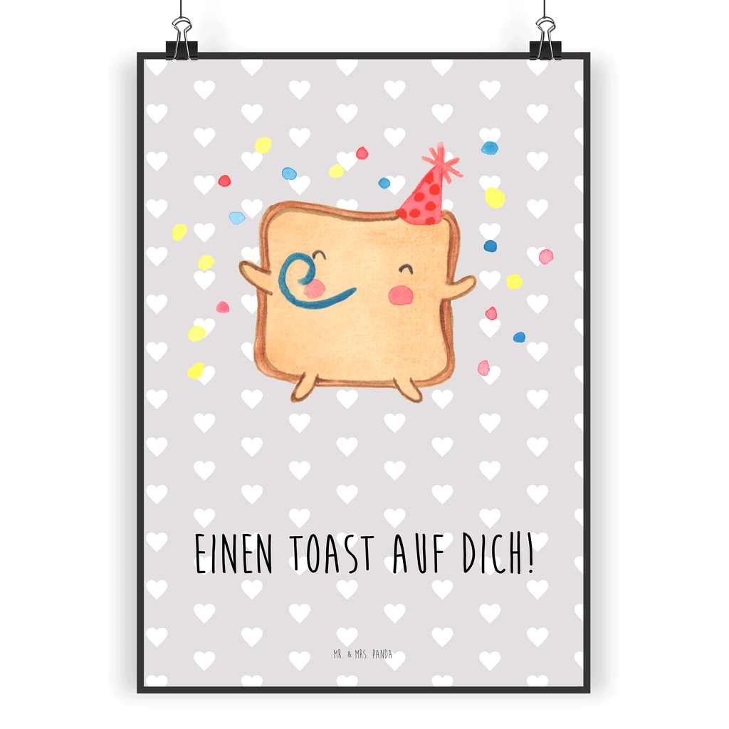 Poster Toast Party Poster, Wandposter, Bild, Wanddeko, Küchenposter, Kinderposter, Wanddeko Bild, Raumdekoration, Wanddekoration, Handgemaltes Poster, Mr. & Mrs. Panda Poster, Designposter, Kunstdruck, Posterdruck, Liebe, Partner, Freund, Freundin, Ehemann, Ehefrau, Heiraten, Verlobung, Heiratsantrag, Liebesgeschenk, Jahrestag, Hocheitstag, Valentinstag, Geschenk für Frauen, Hochzeitstag, Mitbringsel, Geschenk für Freundin, Geschenk für Partner, Liebesbeweis, für Männer, für Ehemann