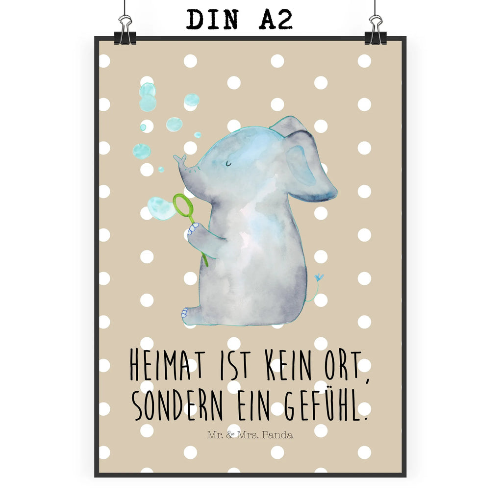 Poster Elefant Seifenblasen Poster, Wandposter, Bild, Wanddeko, Küchenposter, Kinderposter, Wanddeko Bild, Raumdekoration, Wanddekoration, Handgemaltes Poster, Mr. & Mrs. Panda Poster, Designposter, Kunstdruck, Posterdruck, Tiermotive, Gute Laune, lustige Sprüche, Tiere, Elefant, Elefanten, Dickhäuter, Rüsseltier, Seifenblasen, Liebe, Heimat, Gefühl. Daheim, Liebesbeweis, Liebesspruch