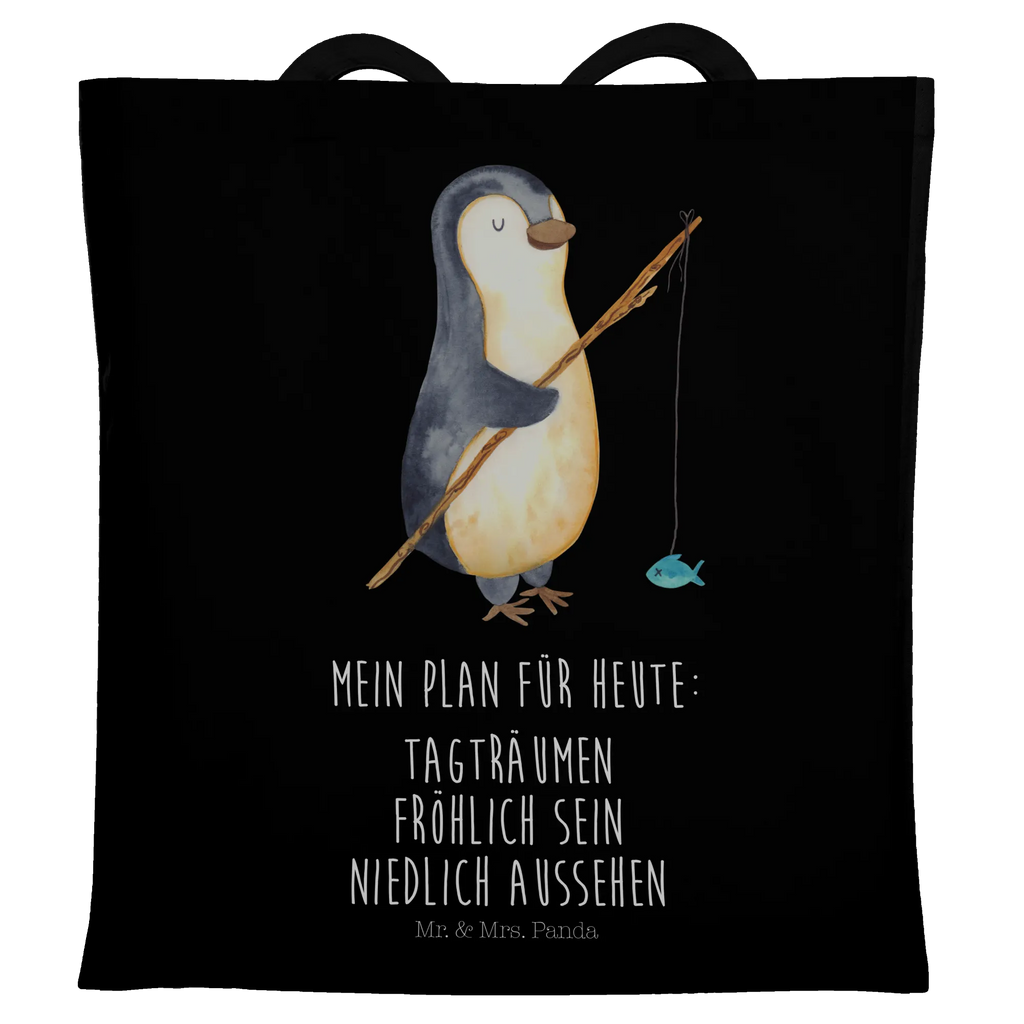 Tragetasche Pinguin Angler Beuteltasche, Beutel, Einkaufstasche, Jutebeutel, Stoffbeutel, Tasche, Shopper, Umhängetasche, Strandtasche, Schultertasche, Stofftasche, Tragetasche, Badetasche, Jutetasche, Einkaufstüte, Laptoptasche, Pinguin, Pinguine, Angeln, Angler, Tagträume, Hobby, Plan, Planer, Tagesplan, Neustart, Motivation, Geschenk, Freundinnen, Geschenkidee, Urlaub, Wochenende