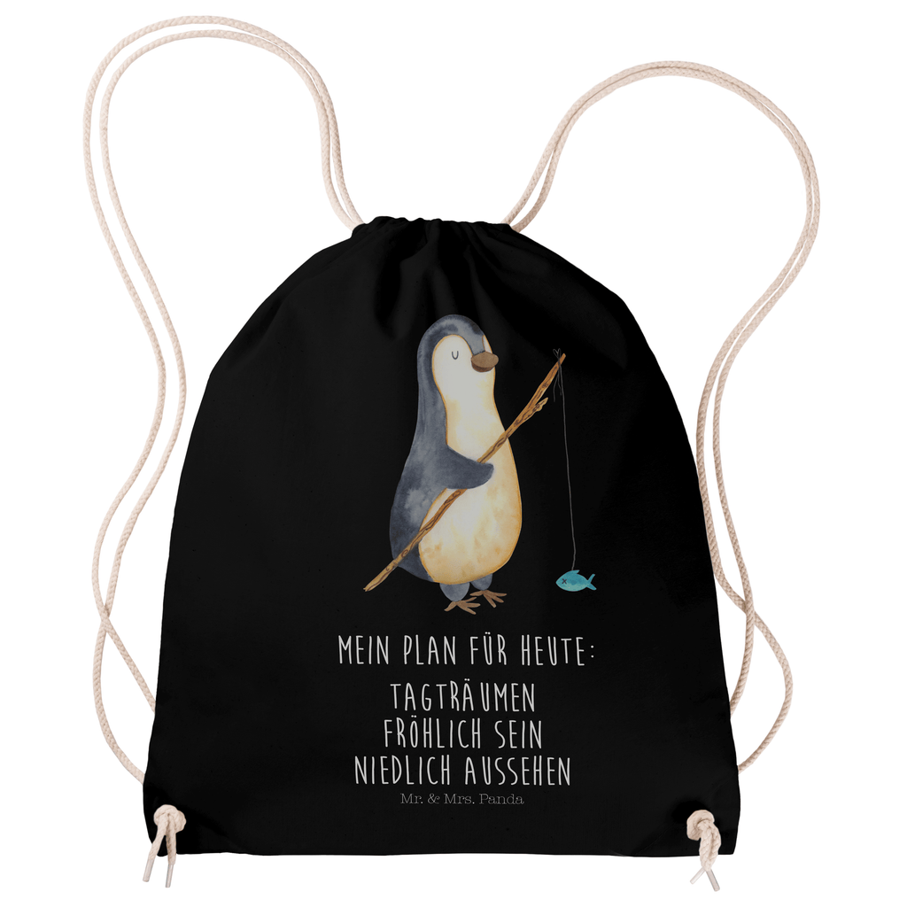 Sportbeutel Pinguin Angler Sportbeutel, Turnbeutel, Beutel, Sporttasche, Tasche, Stoffbeutel, Sportbeutel Kinder, Gymsack, Beutel Rucksack, Kleine Sporttasche, Sportzubehör, Turnbeutel Baumwolle, Pinguin, Pinguine, Angeln, Angler, Tagträume, Hobby, Plan, Planer, Tagesplan, Neustart, Motivation, Geschenk, Freundinnen, Geschenkidee, Urlaub, Wochenende