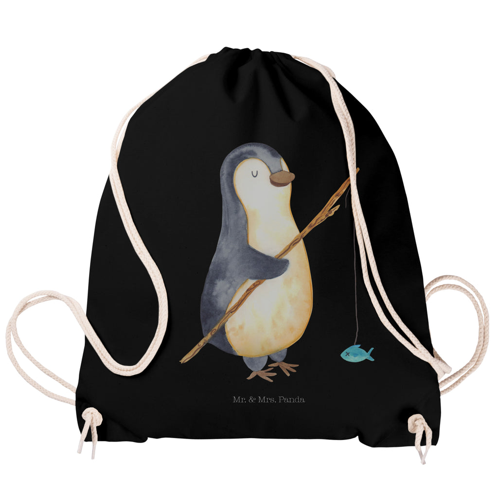 Sportbeutel Pinguin Angler Sportbeutel, Turnbeutel, Beutel, Sporttasche, Tasche, Stoffbeutel, Sportbeutel Kinder, Gymsack, Beutel Rucksack, Kleine Sporttasche, Sportzubehör, Turnbeutel Baumwolle, Pinguin, Pinguine, Angeln, Angler, Tagträume, Hobby, Plan, Planer, Tagesplan, Neustart, Motivation, Geschenk, Freundinnen, Geschenkidee, Urlaub, Wochenende