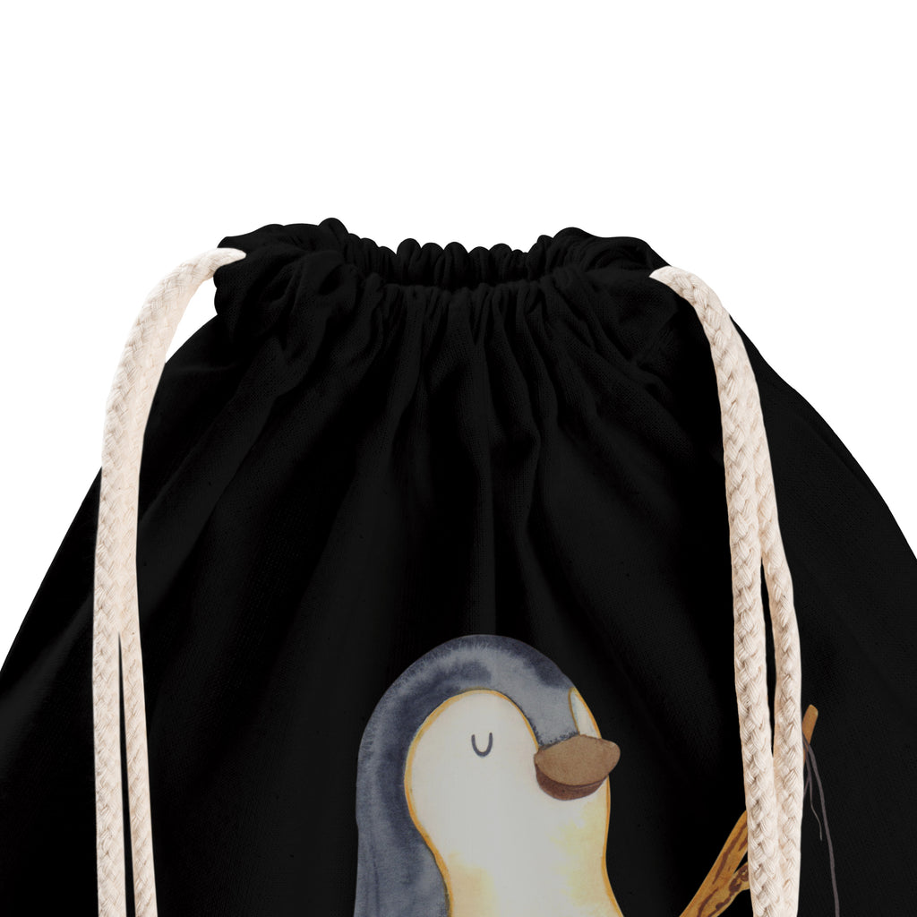 Sportbeutel Pinguin Angler Sportbeutel, Turnbeutel, Beutel, Sporttasche, Tasche, Stoffbeutel, Sportbeutel Kinder, Gymsack, Beutel Rucksack, Kleine Sporttasche, Sportzubehör, Turnbeutel Baumwolle, Pinguin, Pinguine, Angeln, Angler, Tagträume, Hobby, Plan, Planer, Tagesplan, Neustart, Motivation, Geschenk, Freundinnen, Geschenkidee, Urlaub, Wochenende