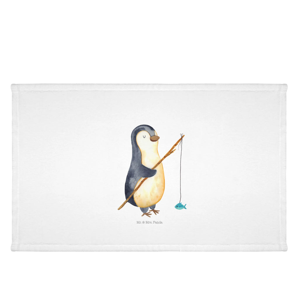 Handtuch Pinguin Angler Handtuch, Badehandtuch, Badezimmer, Handtücher, groß, Kinder, Baby, Pinguin, Pinguine, Angeln, Angler, Tagträume, Hobby, Plan, Planer, Tagesplan, Neustart, Motivation, Geschenk, Freundinnen, Geschenkidee, Urlaub, Wochenende