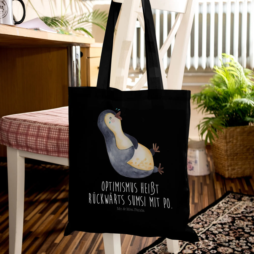 Tragetasche Pinguin Lachen Beuteltasche, Beutel, Einkaufstasche, Jutebeutel, Stoffbeutel, Tasche, Shopper, Umhängetasche, Strandtasche, Schultertasche, Stofftasche, Tragetasche, Badetasche, Jutetasche, Einkaufstüte, Laptoptasche, Pinguin, Pinguine, lustiger Spruch, Optimismus, Fröhlich, Lachen, Humor, Fröhlichkeit